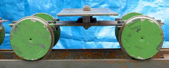 5 inch gauge Maxitrak bogies with motor drive