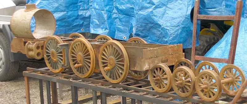7 1/4 inch gauge GWR King rolling chassis