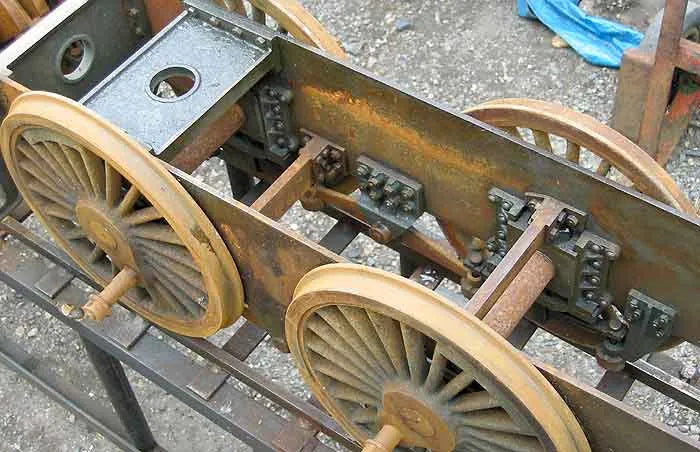 7 1/4 inch gauge GWR King rolling chassis