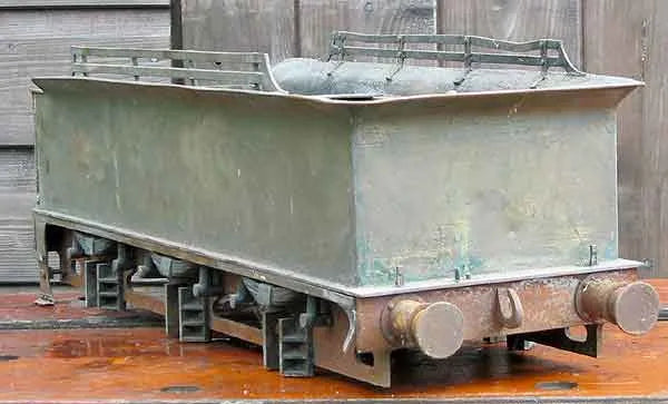 3 1/2 inch gauge tender body