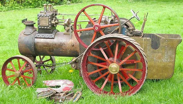 3 inch scale Burrell traction engine for restoration