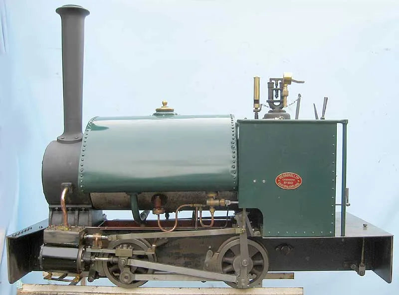 7 1/4 inch gauge Bagnall 0-4-0 saddle tank