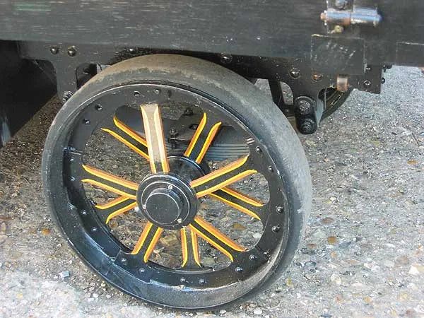 3 inch scale traction engine wagon