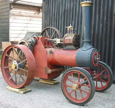 4 1/2 inch scale part-built Burrell