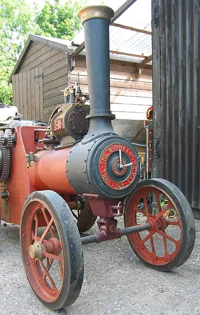 4 1/2 inch scale part-built Burrell