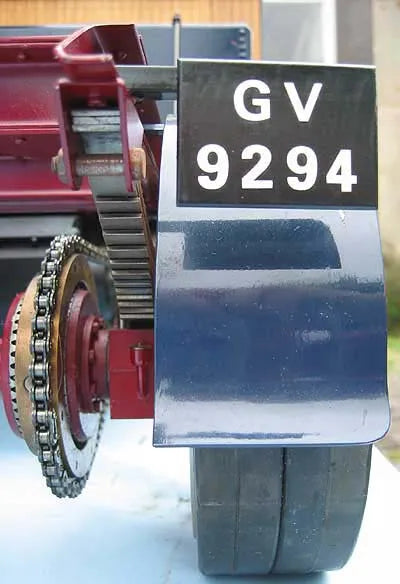2 inch Clayton undertype steam wagon