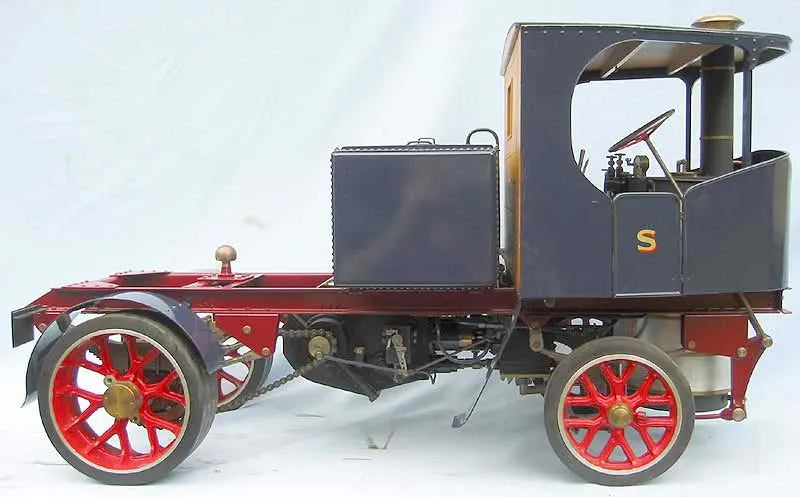 2 inch Clayton undertype steam wagon