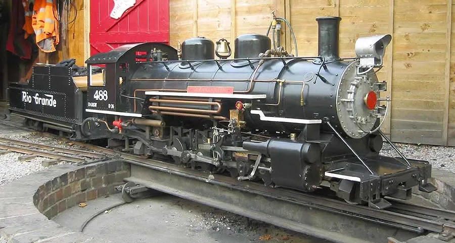 7 1/4 inch gauge D&RG K36