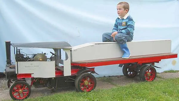 3 inch scale Foden wagon