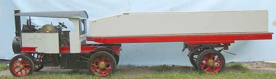 3 inch scale Foden wagon