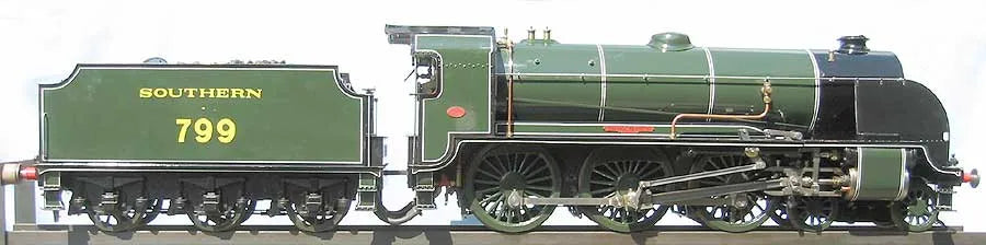 5 inch gauge SR King Arthur