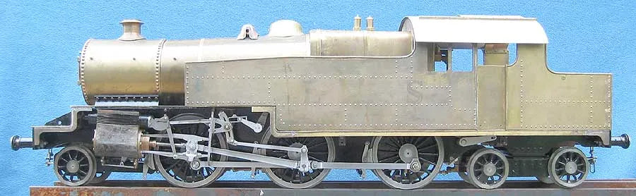 3 1/2 inch gauge part-built "Jubilee" 2-6-4