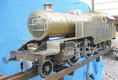 3 1/2 inch gauge part-built "Jubilee" 2-6-4