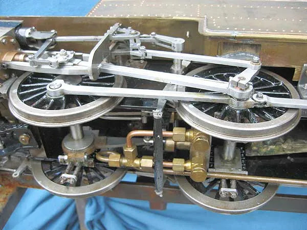 3 1/2 inch gauge part-built "Jubilee" 2-6-4