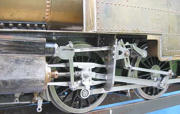3 1/2 inch gauge part-built "Jubilee" 2-6-4