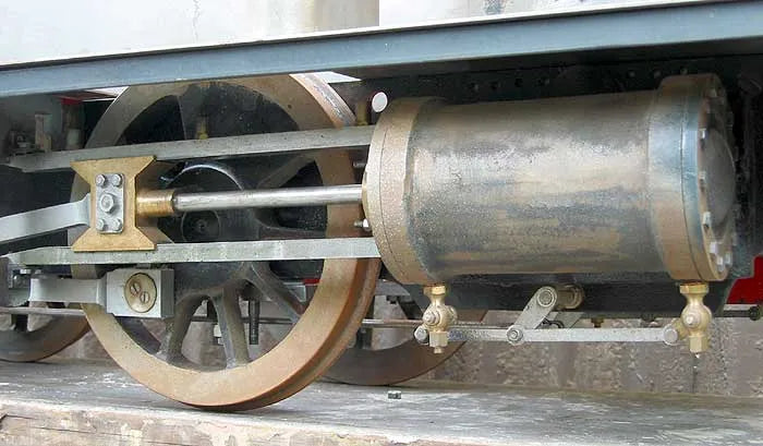 7 1/4 inch gauge part-built tank locomotive