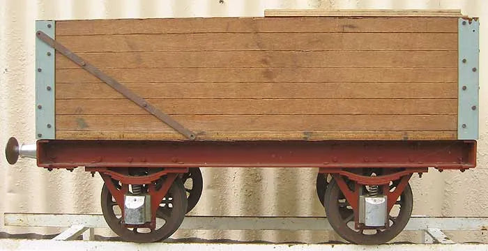 7 1/4 inch gauge wagon
