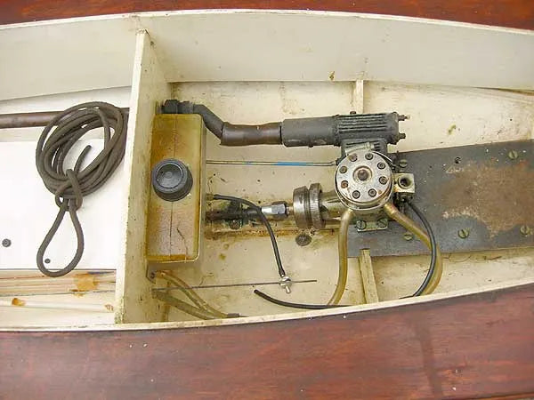 Radio control boat
