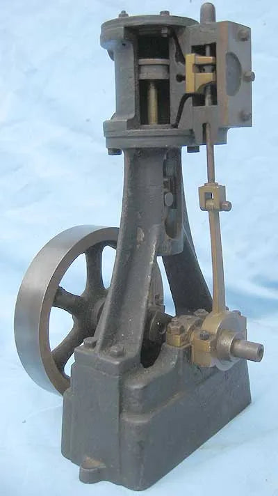 Cutaway Stuart engine