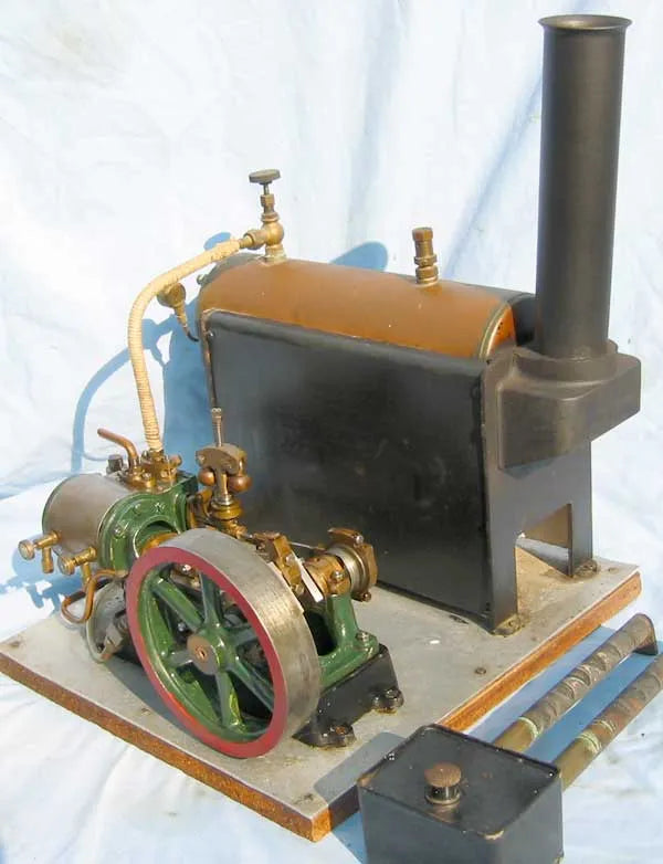Stuart 504 boiler & No.9 engine steam plant