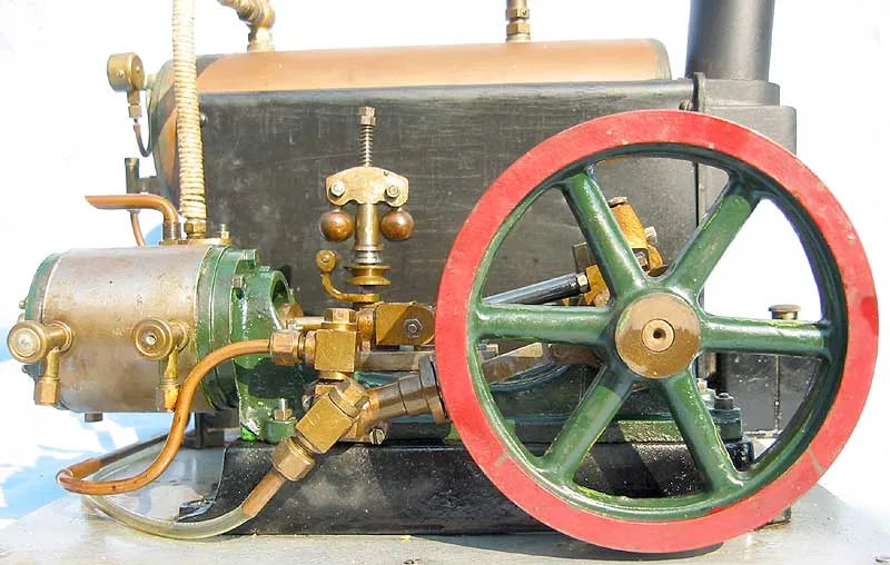 Stuart 504 boiler & No.9 engine steam plant