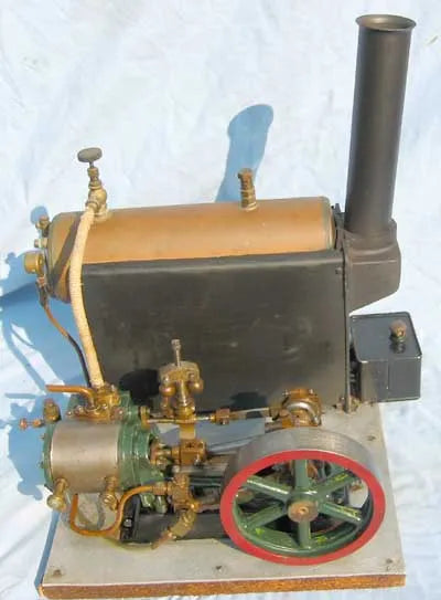 Stuart 504 boiler & No.9 engine steam plant