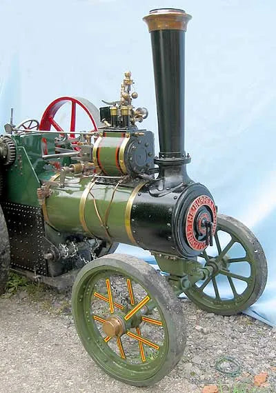 3 inch Burrell with driving trolley