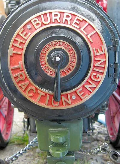 3 inch Burrell with driving trolley