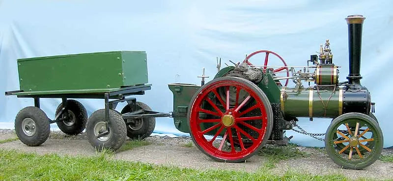 3 inch Burrell with driving trolley