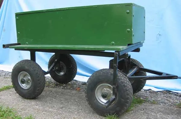 3 inch Burrell with driving trolley