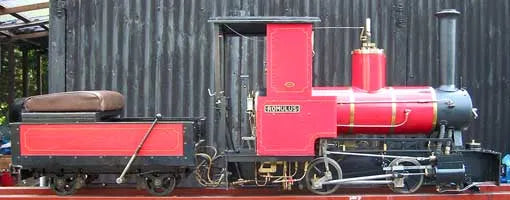 7 1/4 inch gauge Romulus 0-4-0