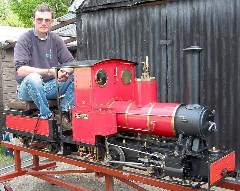 7 1/4 inch gauge Romulus 0-4-0