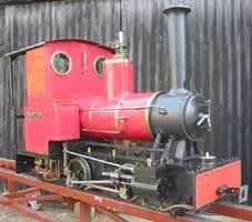 7 1/4 inch gauge Romulus 0-4-0