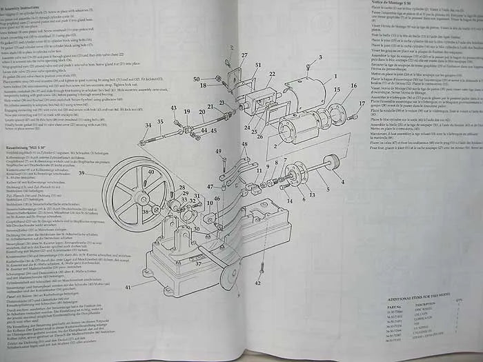Stuart S50 castings