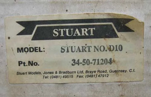 Stuart Double Ten castings