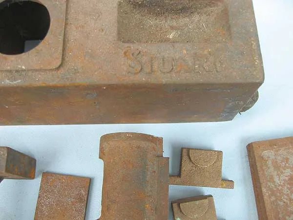 Stuart beam engine castings
