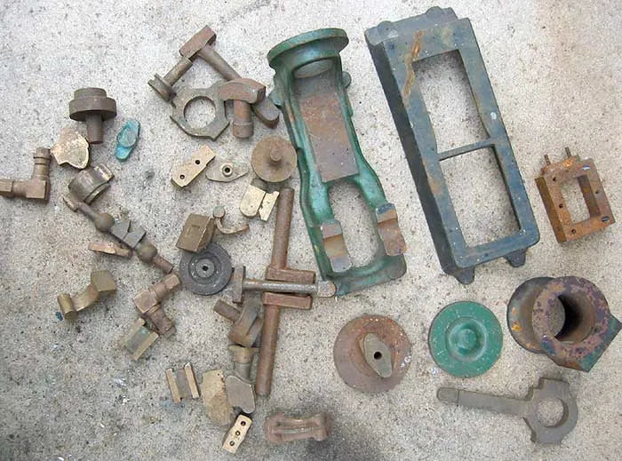 Stuart No.9 castings