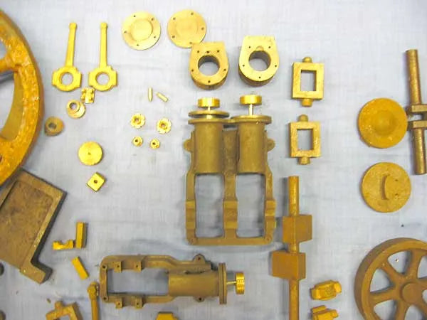 Assorted small Stuart engine castings