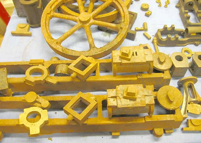Assorted small Stuart engine castings