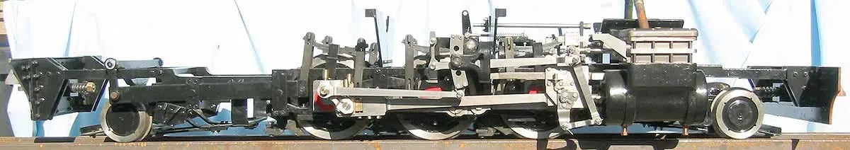 7 1/4 inch gauge Mountaineer chassis
