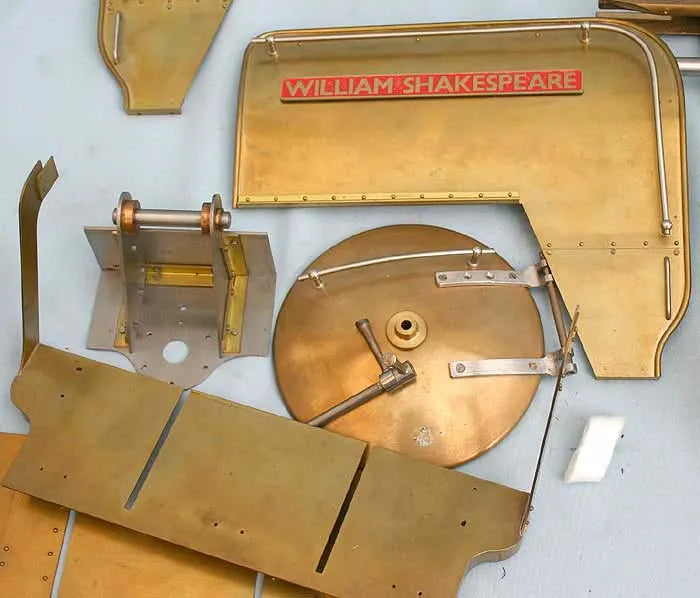 Part-built 5 inch gauge Britannia