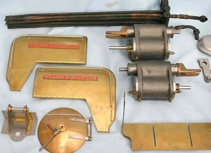 Part-built 5 inch gauge Britannia