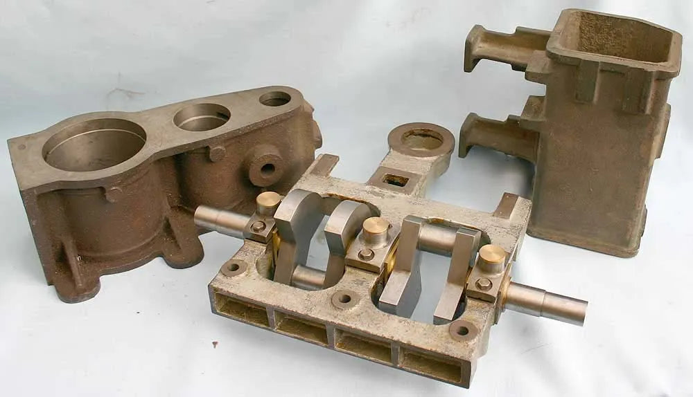 Boat engine castings