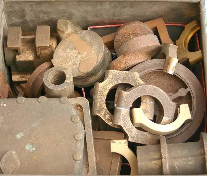 Boat engine castings