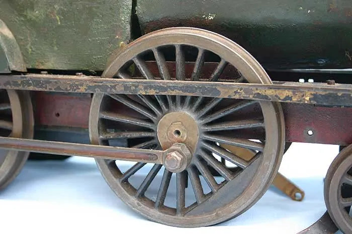4 3/4 inch gauge antique tender engine