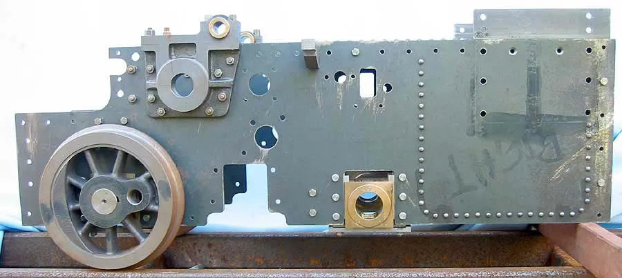 Part-built 7 1/4 inch gauge Orenstein & Koppel rack locomotive