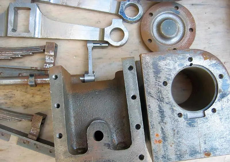 Part-built 7 1/4 inch gauge Orenstein & Koppel rack locomotive