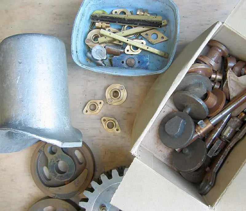 Part-built 7 1/4 inch gauge Orenstein & Koppel rack locomotive