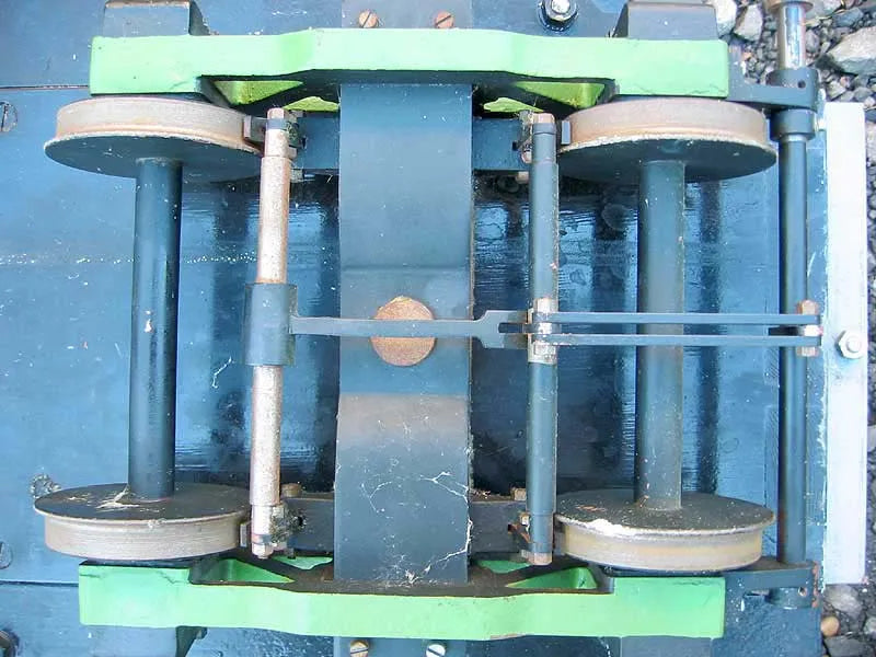5 inch gauge ground level driving/passenger trolley