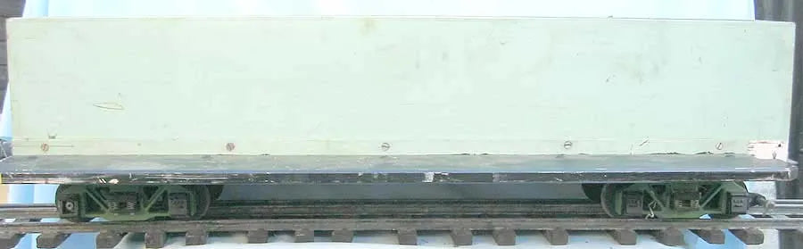 5 inch gauge ground level driving/passenger trolley